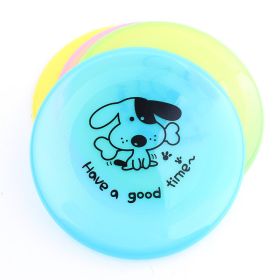 Silicone Flying Saucer Dog Toy