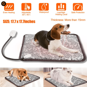 Waterproof, Adjustable Warming Blanket For Dogs Or Cats