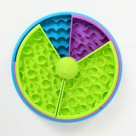 3 in1 Interactive Dog Feeder Puzzle, Lick Mat & Slow Feeder Bowl. Mental Stimulation Toy For Medium & Large Dogs