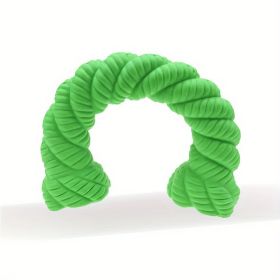 Natural Rubber Horseshoe-Shaped Chew Toy For Aggressive Chewers. For Medium Large Dogs.