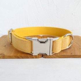 Nala Dog Collar And Leach Set With Bowtie (Option: Collar-XS)