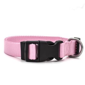 Soft Nylon Pet Collar, Adjustable (Option: Pink-S)