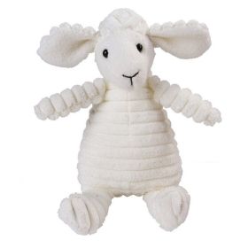Animal Design Plush Toy With Squeaky, Play Tug-Of-War. Select Your Animal. (Option: Sheep)