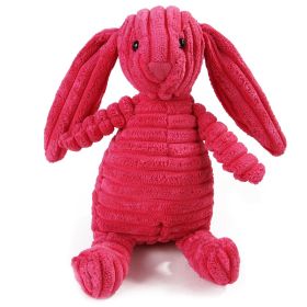 Animal Design Plush Toy With Squeaky, Play Tug-Of-War. Select Your Animal. (Option: Rabbit)