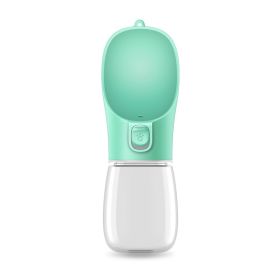 Portable Drinking Cup For Traveling Pets (Option: Green-350ML)