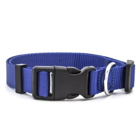 Soft Nylon Pet Collar, Adjustable (Option: Blue-XS)