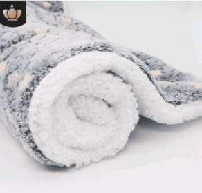 Cute Blankets Dog Or Cat Pet Mat (Option: Dark GY starry sky-S50x30)