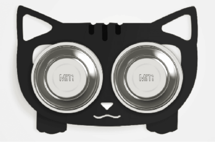 Inclined Dog Feeding And Water Bowl (Option: Black-Style2)