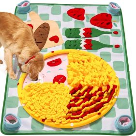 MEWOOFUN Washable Snuffle Mat For Dogs - Slow Feeder Puzzle Mat For Large & Small Dogs, Mental Stimulation Toy For Boredom Relief & Scent Trainin (Option: WP097)