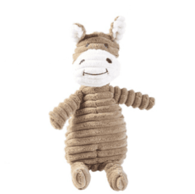 Animal Design Plush Toy With Squeaky, Play Tug-Of-War. Select Your Animal. (Option: Donkey)