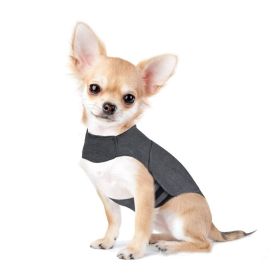 Thunder Shirt Dog Anxiety Jacket (Option: Heather Gray-XXS)