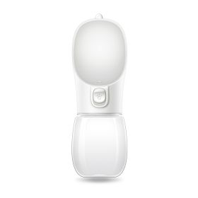 Portable Drinking Cup For Traveling Pets (Option: White-550ML)