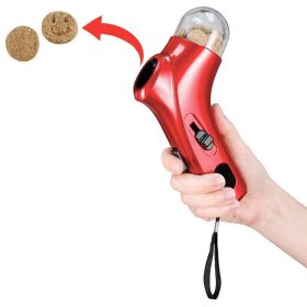 Handheld Dog Snack Feeder (Option: Red)