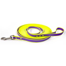 New Style PVC Coated Two-color Waterproof Training Rope (Option: Purpleyellow-5M)