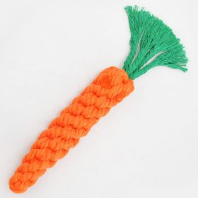 Animal Design Plush Toy With Squeaky, Play Tug-Of-War. Select Your Animal. (Option: Radish)