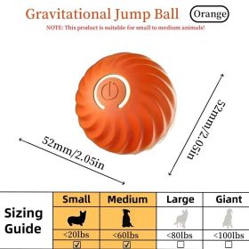 Blue And Orange Pet Bouncing Ball (Option: Orange)