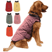 Quilted Winter Coat For Dogs. Velcro Fastening. (Option: Pink-3XL)