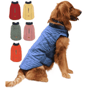 Quilted Winter Coat For Dogs. Velcro Fastening. (Option: Blue-XS)
