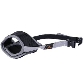 Mouth Muzzle To Prevent Barking Or Eating Indiscriminately (Option: Grey-S)